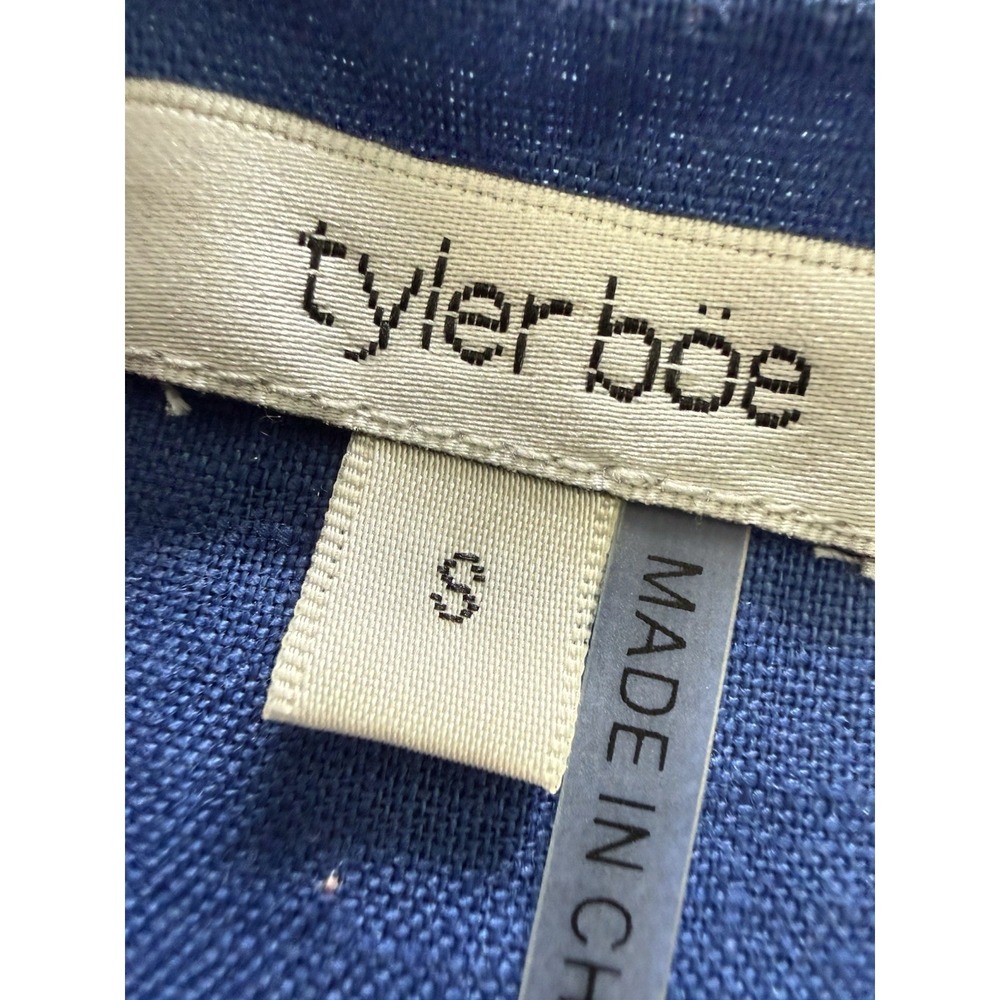 Tyler Boe Blue Tiered Midi Dress - Picture 10 of 13